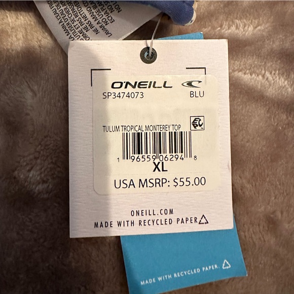 O’Neill Tulum Tropical Monterey Top - Picture 4 of 4